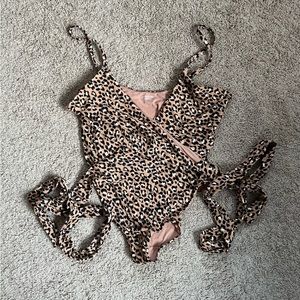 Aerie Cheetah Print Swimsuit